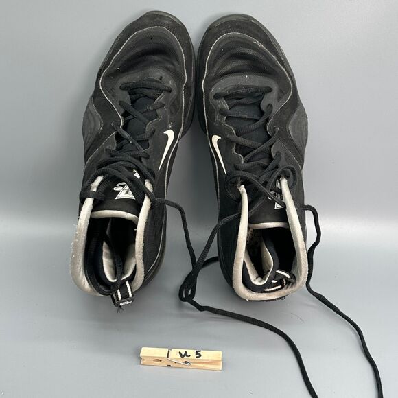 Nike Air  Max Penny 5 Mens 9 Athletic Sneaker Shoes Black Thrashed Basketball - Picture 11 of 11